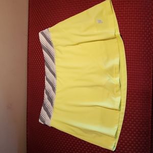 Small Prince Neon Yellow Tennis Pickleball Skirt Skort